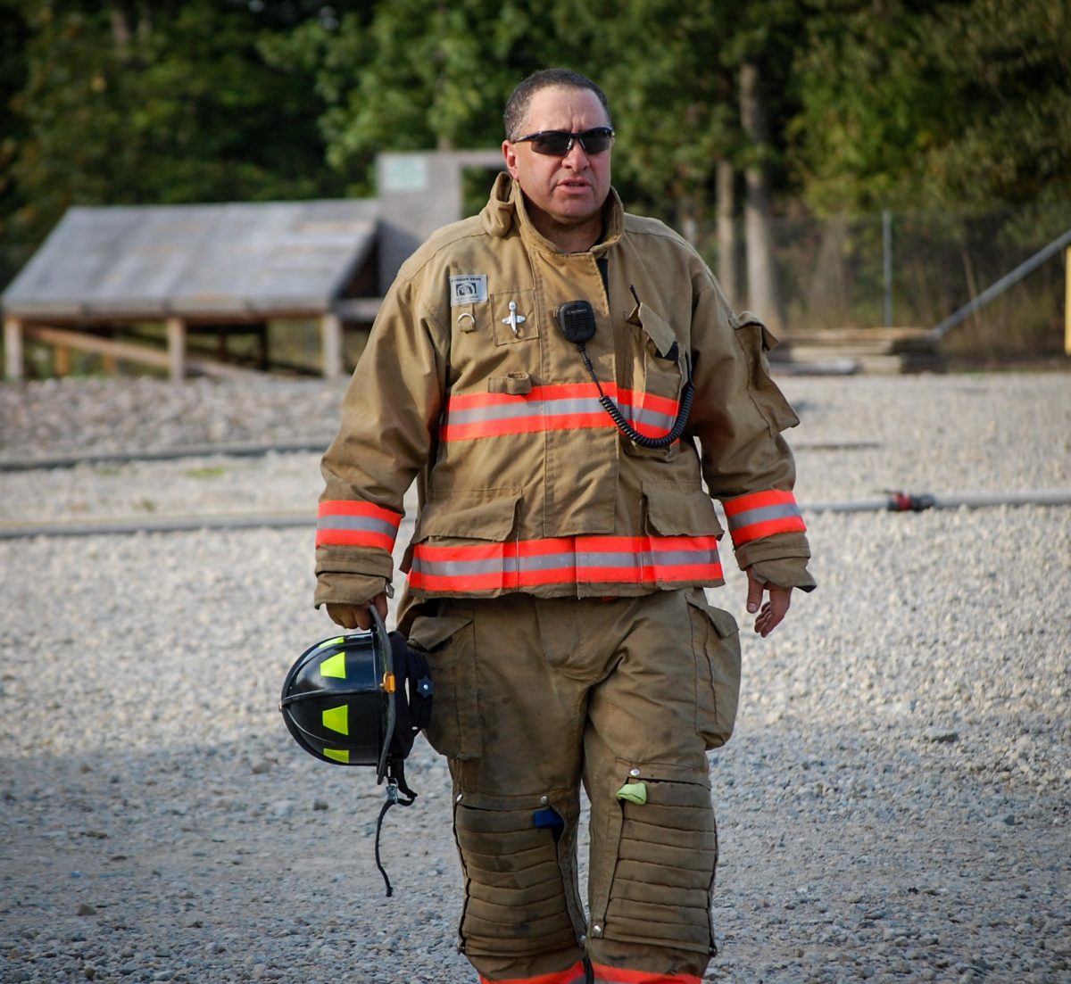 Veteran Airport Firefighter in Charlotte for Disaster Prep