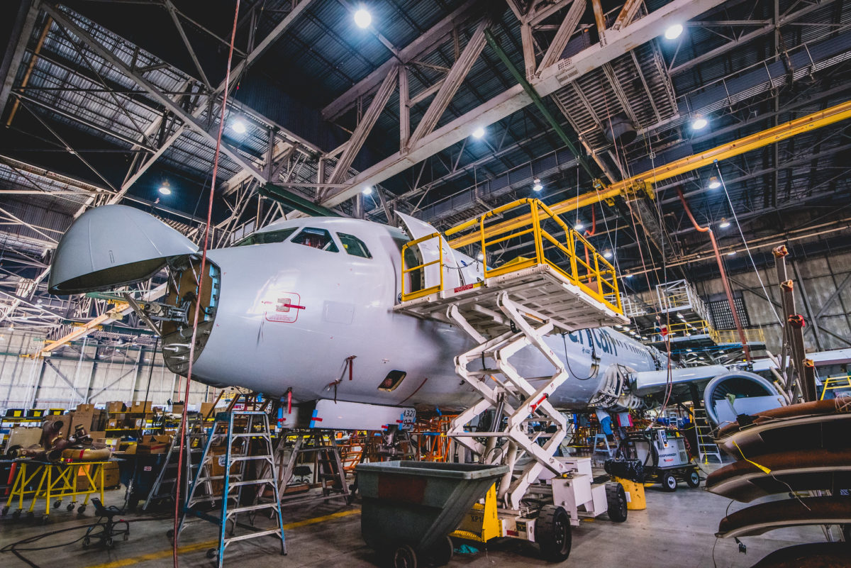 On the Job: Aircraft Maintenance Technicians