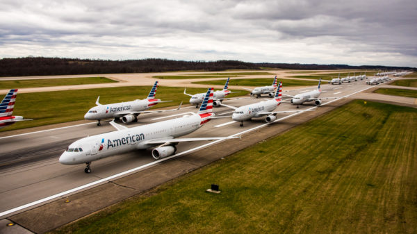 Parked Planes Stack Up at U.S. Airports - Blue Sky PIT News Site