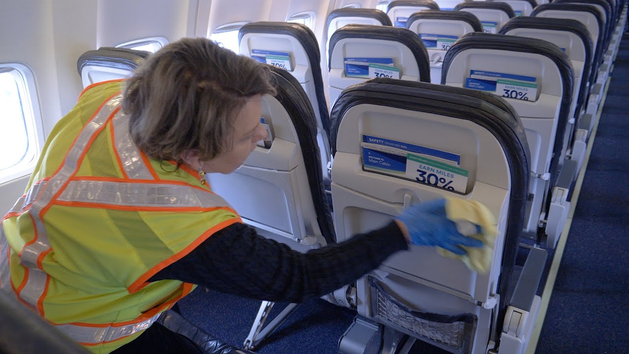 Traveling amid coronavirus: Here's how to sanitize your airline seat