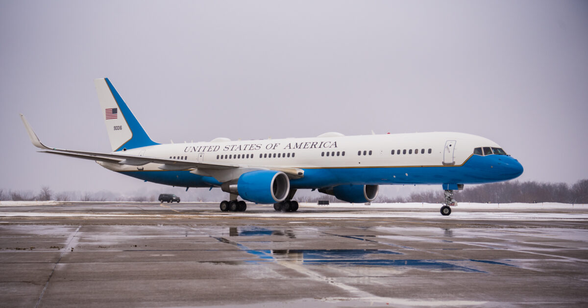 WATCH: Allegheny County Airport Hosts Air Force One