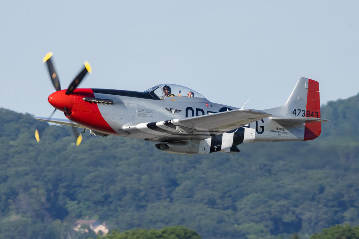 Photos of the Week: WWII P-51 Mustang Part of Pa. Airshow