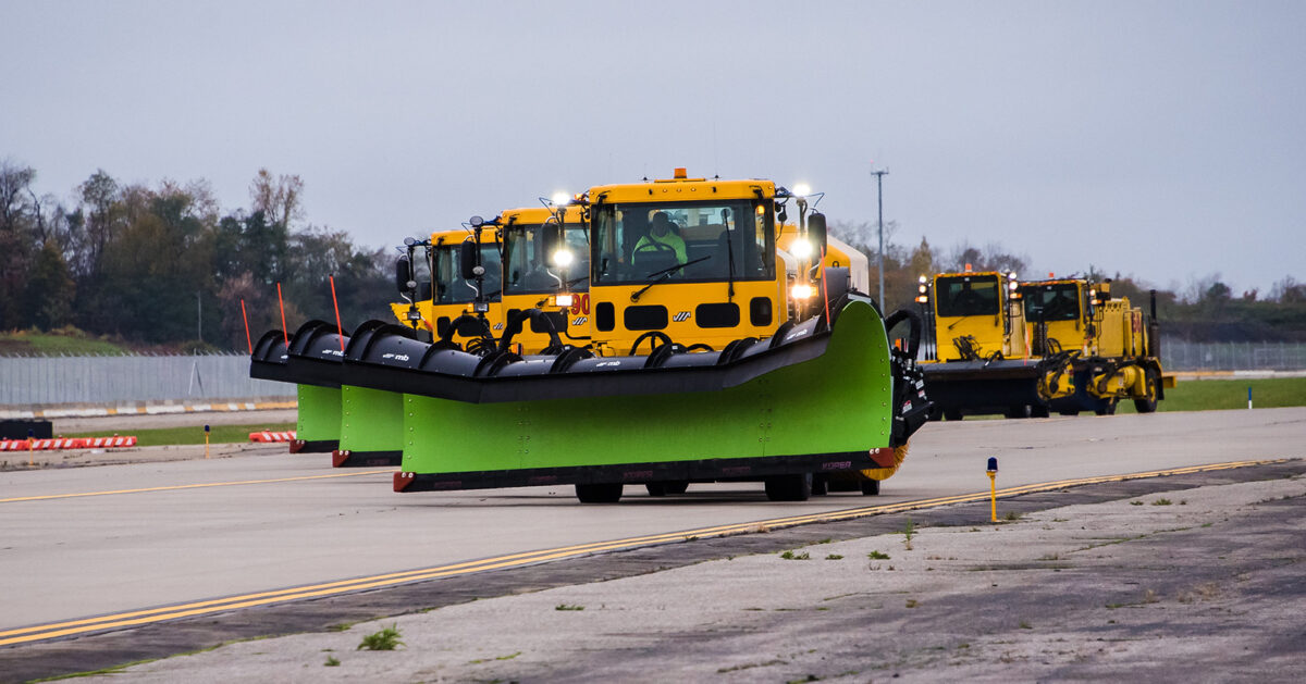 VIDEO: Airport Gears Up for Winter With Annual Drill