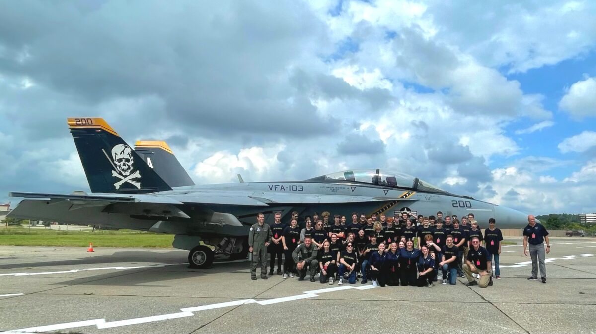 Hometown Naval Aviators Participate in Pittsburgh Steelers Flyover