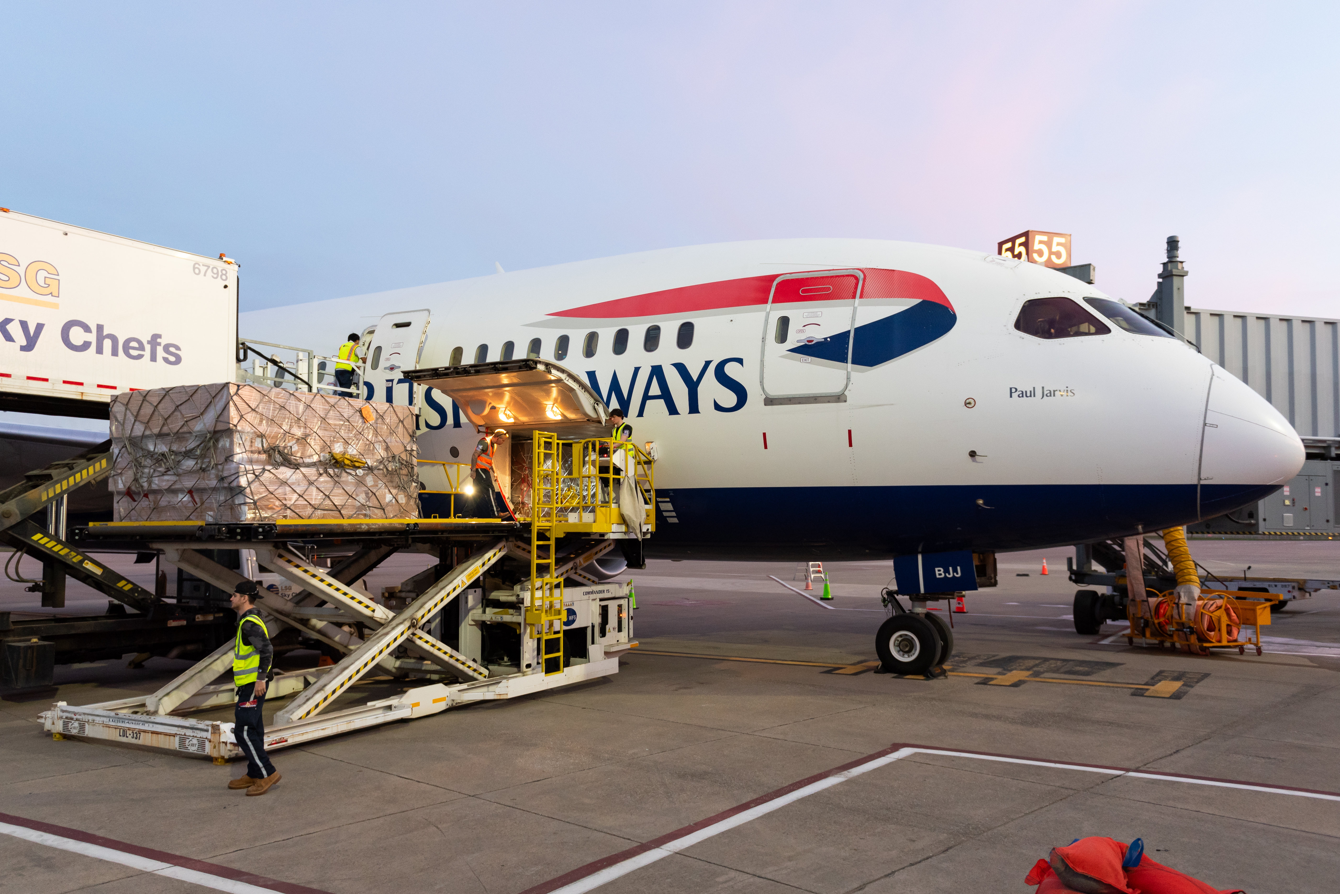 British Airways Air Freight Surges at PIT