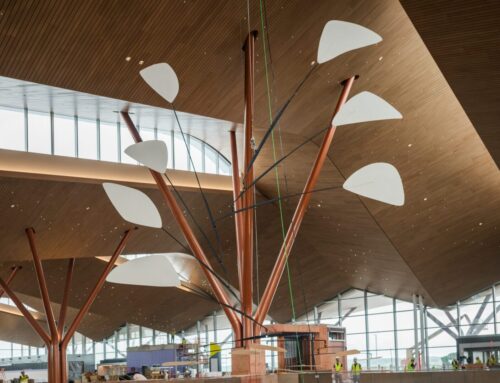 WATCH: Calder’s ‘Pittsburgh’ Mobile Installed in New Terminal
