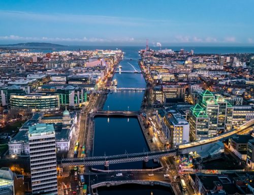 Aer Lingus Inaugural Flight Departs for Dublin