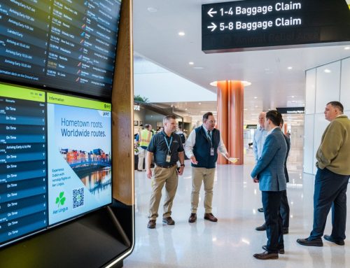 Chicago Airport Officials Tour PIT’s New Terminal