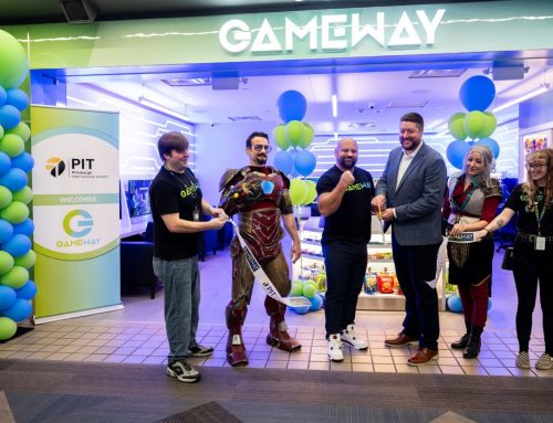PIT Among First Mid-Sized Airports to Open Gaming Lounge as Concessions Diversify